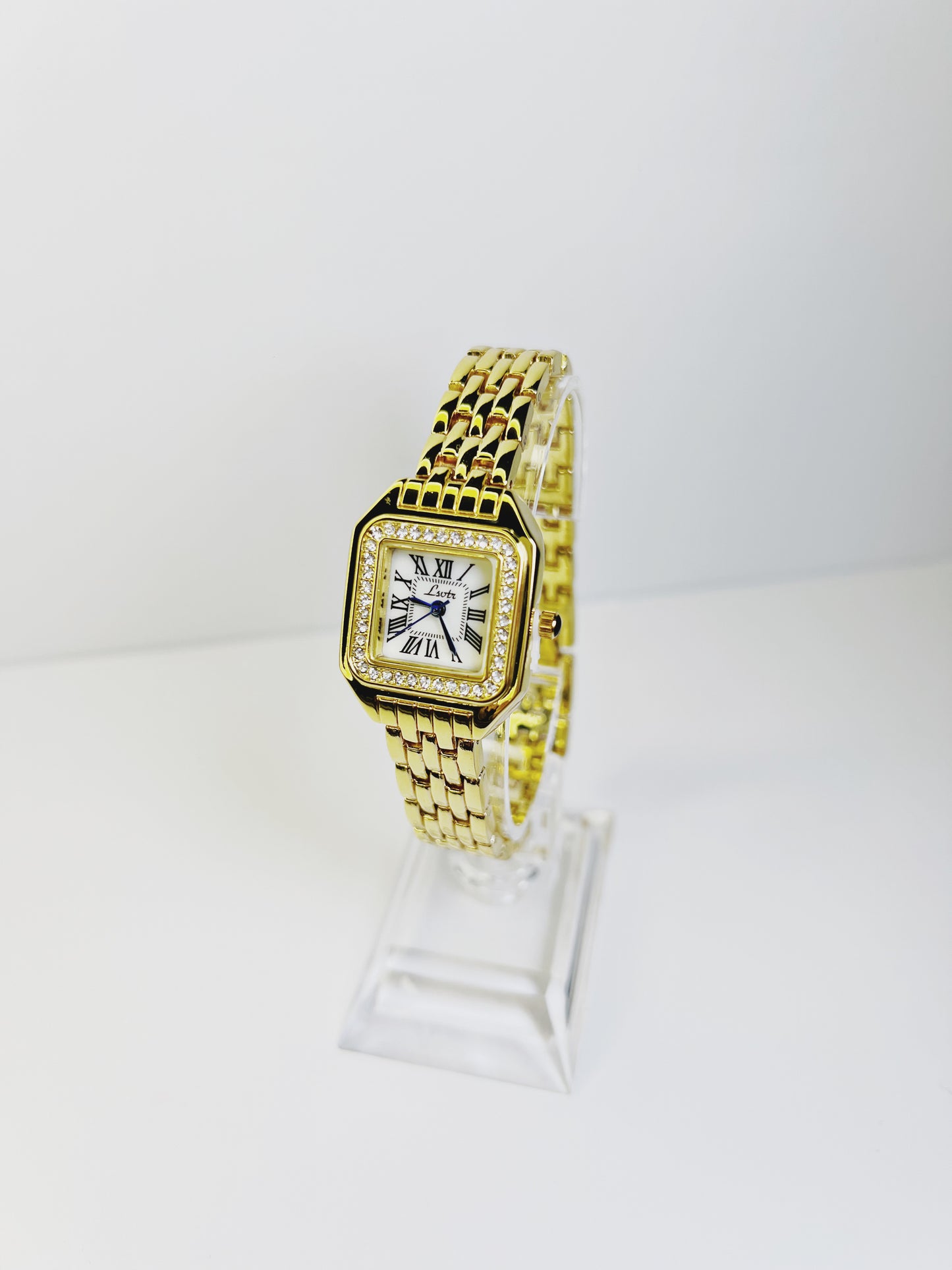 Panthere De Cartier Watch, Small Model, Quartz Movement, Yellow Gold, Diamonds
