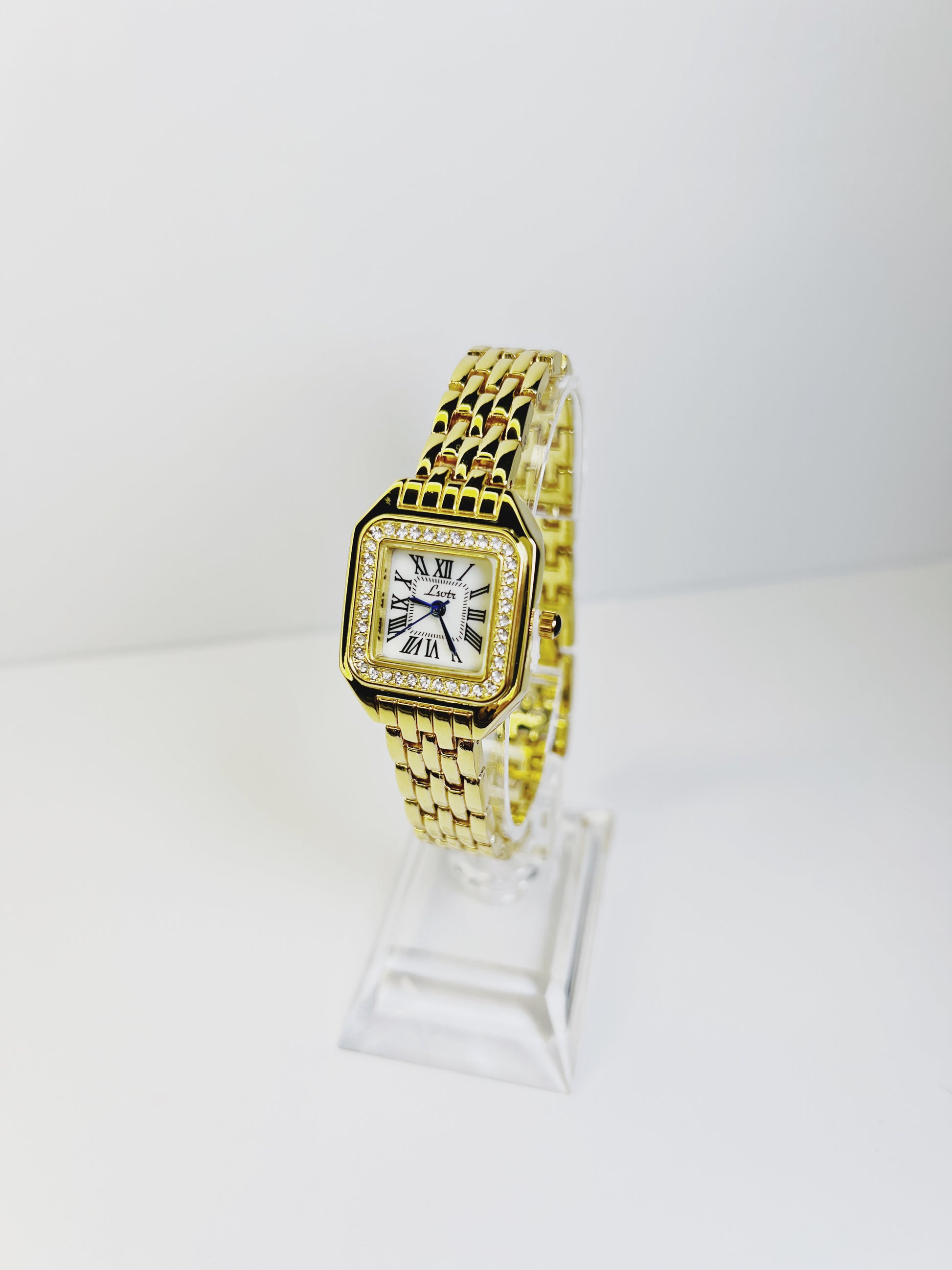 Panthere De Cartier Watch, Small Model, Quartz Movement, Yellow Gold, Diamonds